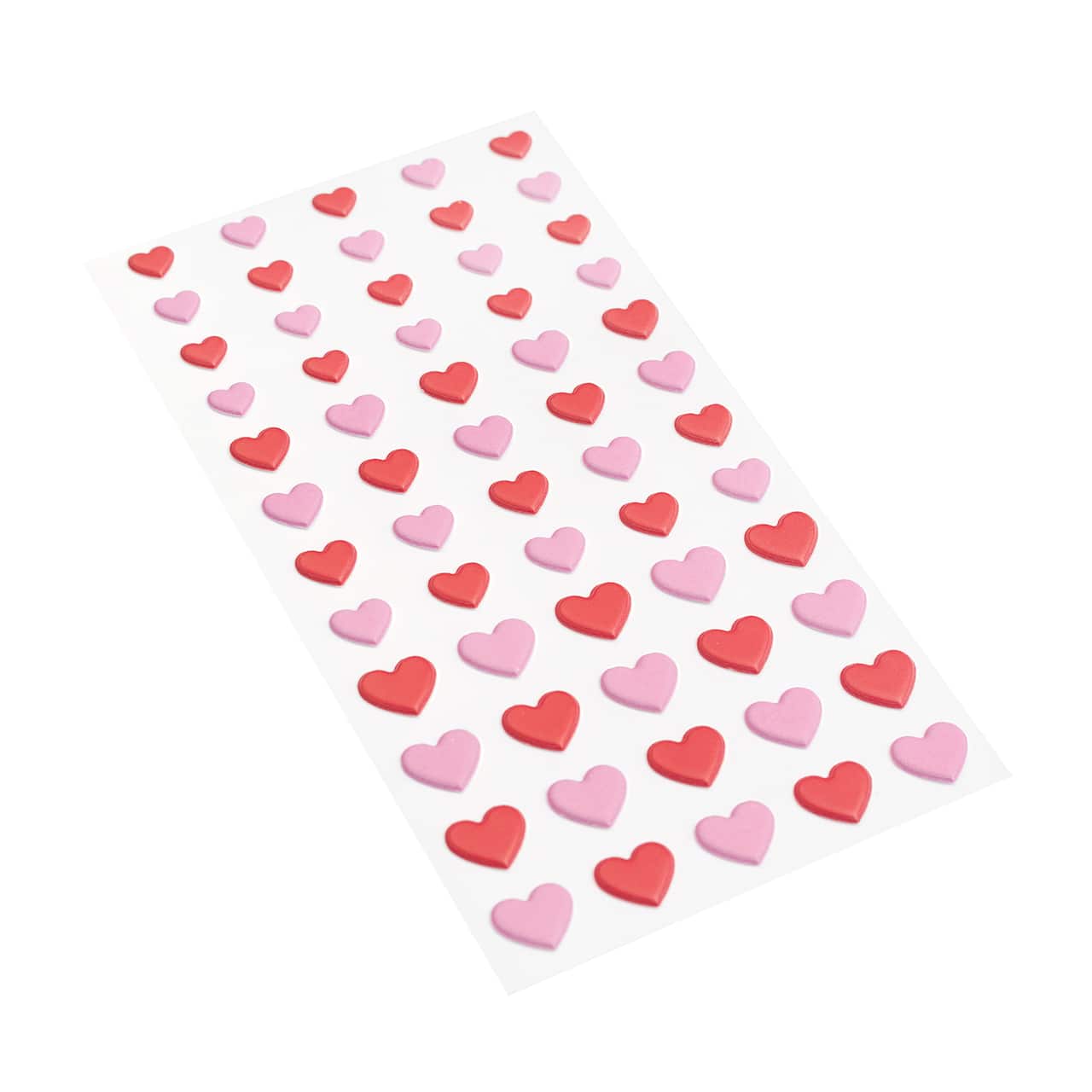 12 Packs: 60 ct. (720 total) Red & Pink Heart Puffy Stickers by Recollections™